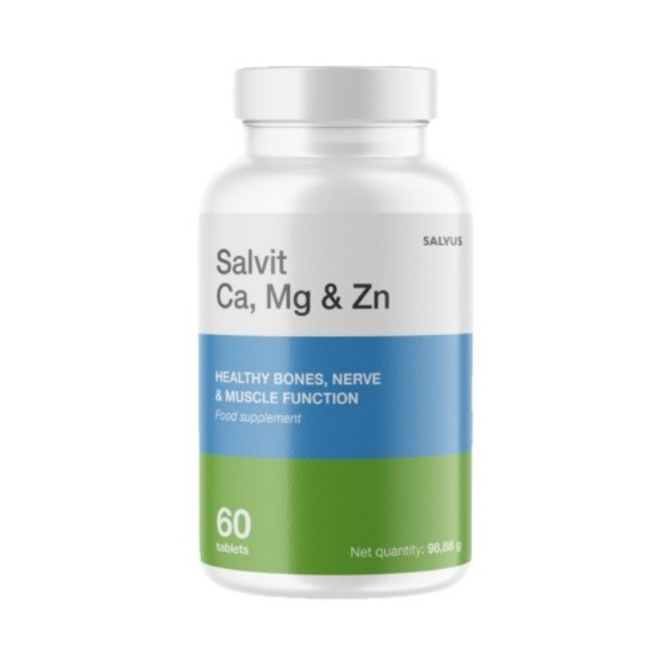 Salvit Ca+Mg+Zn 60 tableta
